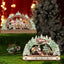 Christmas Wooden Decorations Christmas Village Shopping Mall Window Display Creative Handmade DIY Christmas Gifts - Korvel