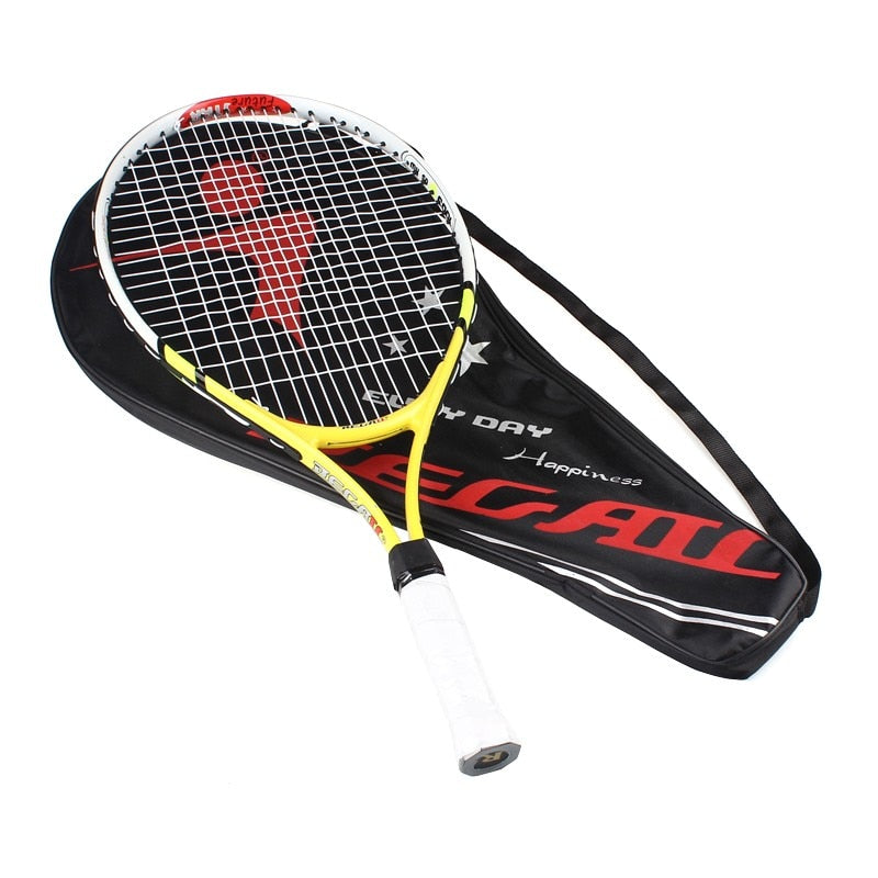 High Quality Junior Tennis Racquet Raquette Training Racket for Kids Youth Childrens Tennis Rackets with Carry Bag - Korvel