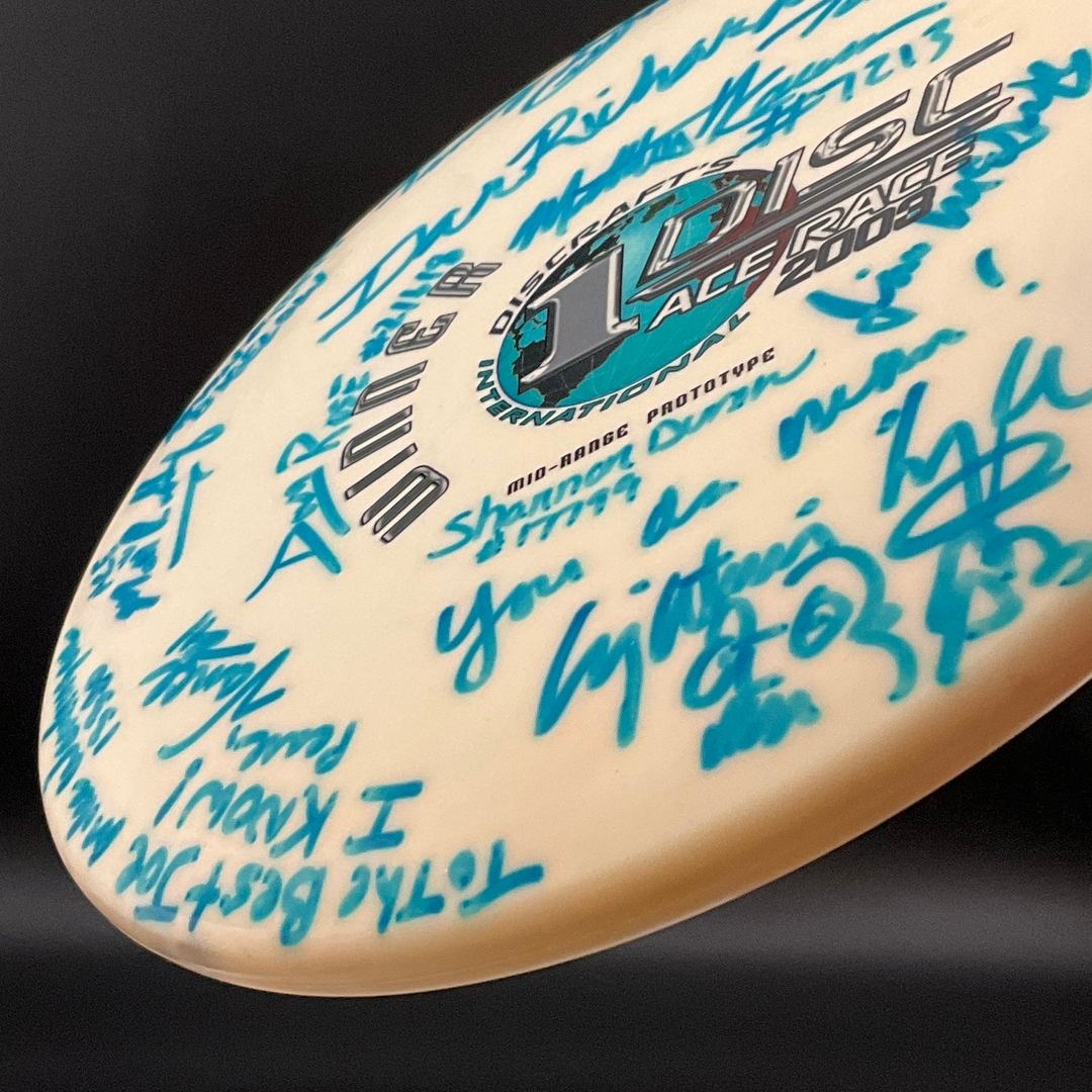 Disque Elite X Breeze - Signé par des légendes - Édition Ace Race 2003