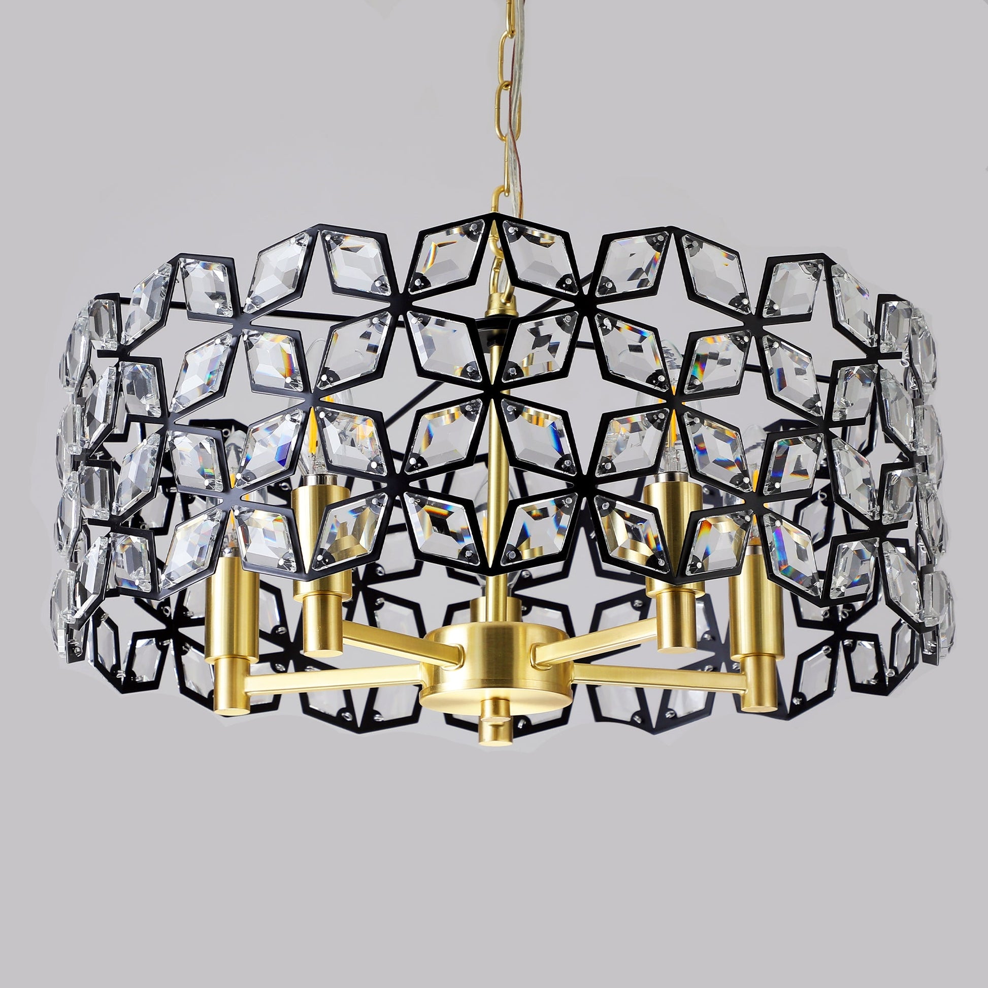 Modern Crystal Chandelier for Living-Room Round Cristal Lamp Luxury Home Decor  Light Fixture - Korvel