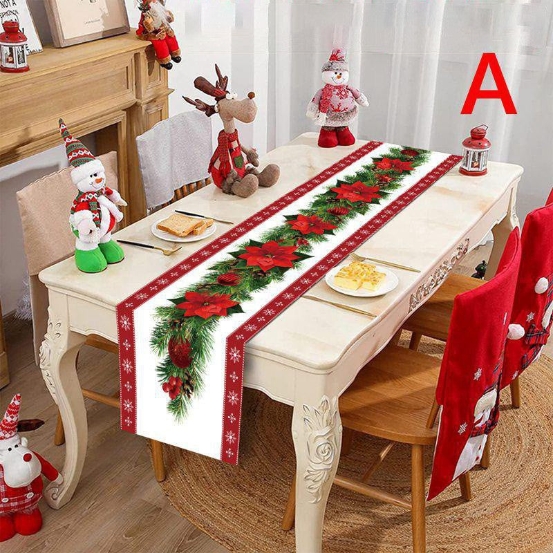 American Style Christmas Table Runner