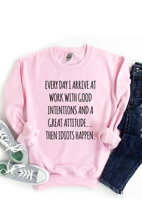 Work Good Intentions Unisex T-Shirt - Korvel