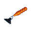 Merkur Mach III Razor Handle in Sherry