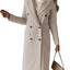 Double Breasted Lapel Coat - Premium Winter Overcoat for Women