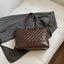Bolso de mano cruzado de patchwork elegante