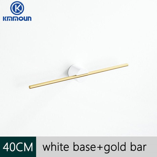 Movable Towel Rack - 40/50cm Space Aluminium Design