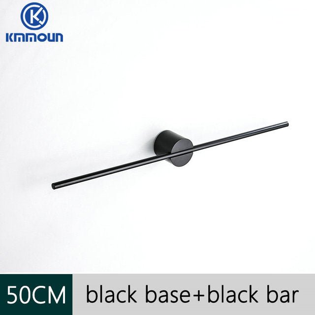 Movable Towel Rack - 40/50cm Space Aluminium Design