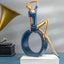 Décoration de bureau OK Reading Girl pour espaces modernes