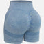 Shorts Actifs Taille Haute Lavés