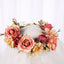 Korean style flower garland headwear, fresh flower crown, fashion show, dance party, flower crown, vacation, countryside props, - Korvel