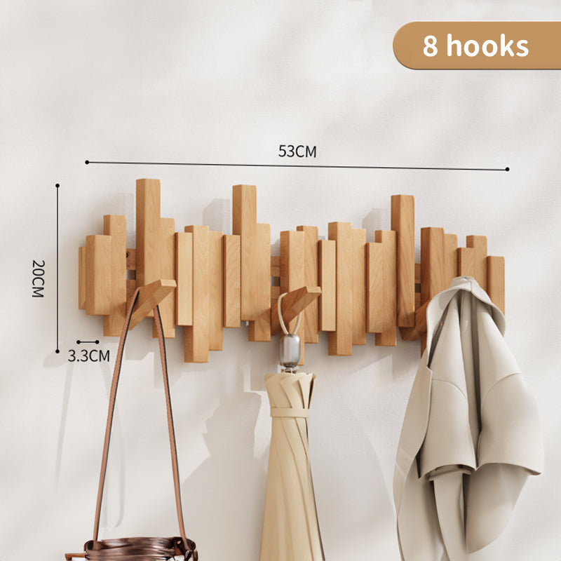 Elegant Wooden Piano Coat Rack for Stylish Organization