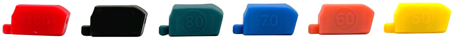 Kit de Elastómeros de Reemplazo ShockStop de Redshift Sports para Tijas