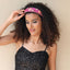 Baroque retro full set rhinestone sponge headband - Korvel
