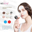 6-In-1 Hot And Cold Facial Cleanser Display Cleansing Brush Ultrasonic Facial Cleanser Pore Cleaning Silicone Beauty Instrument - Korvel