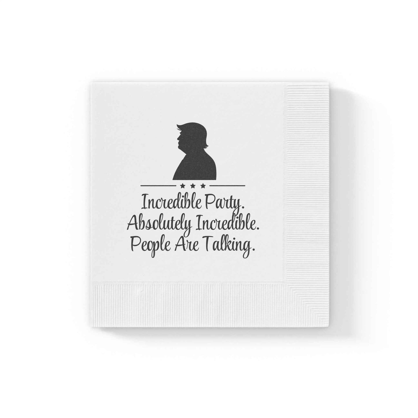 Incredible Party Parody Napkins - Fun and Stylish