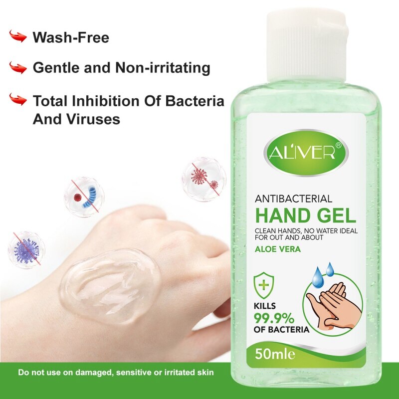 Gel désinfectant pour les mains portable - 50ML