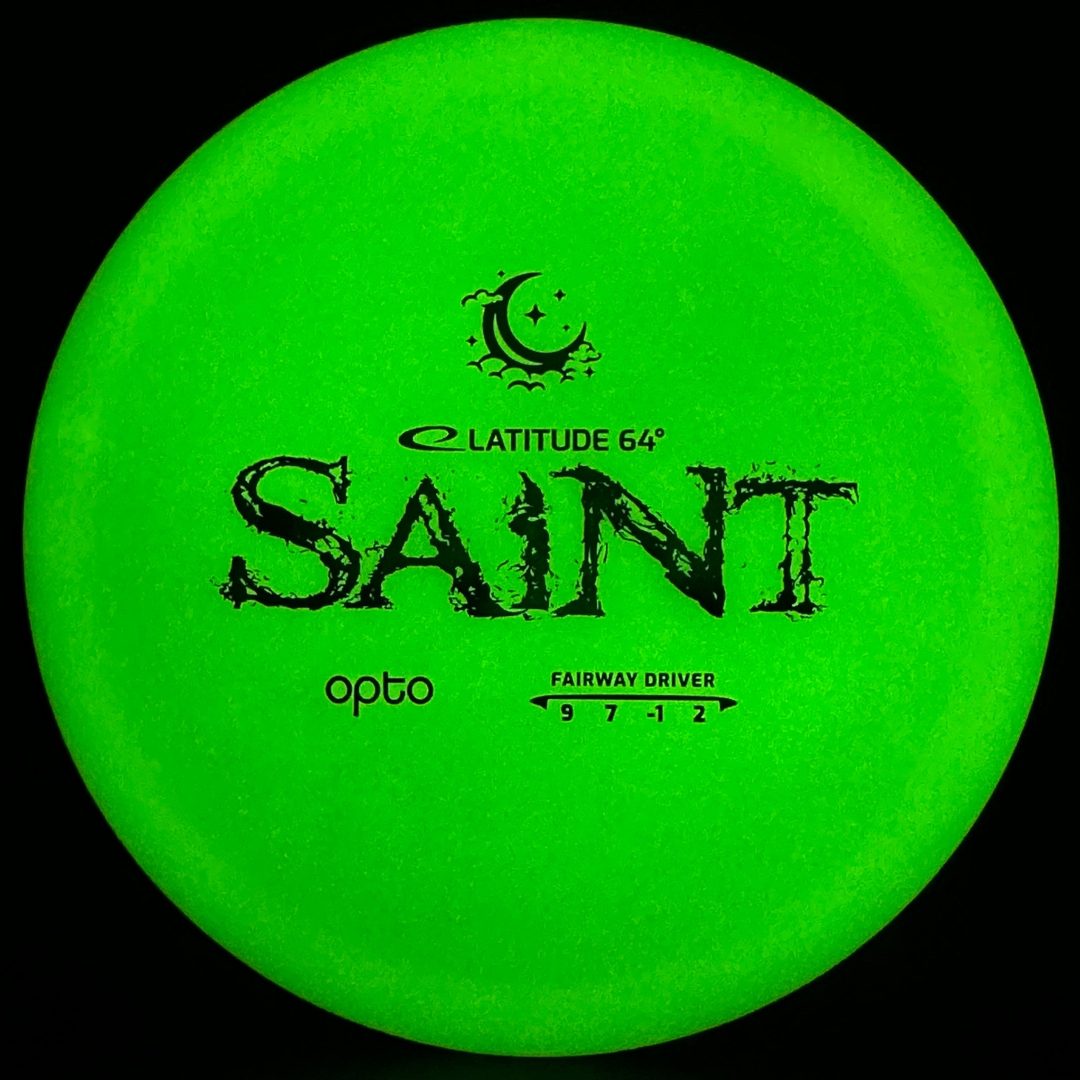 Opto Moonshine Saint - Versatile Glow Disc for Disc Golf