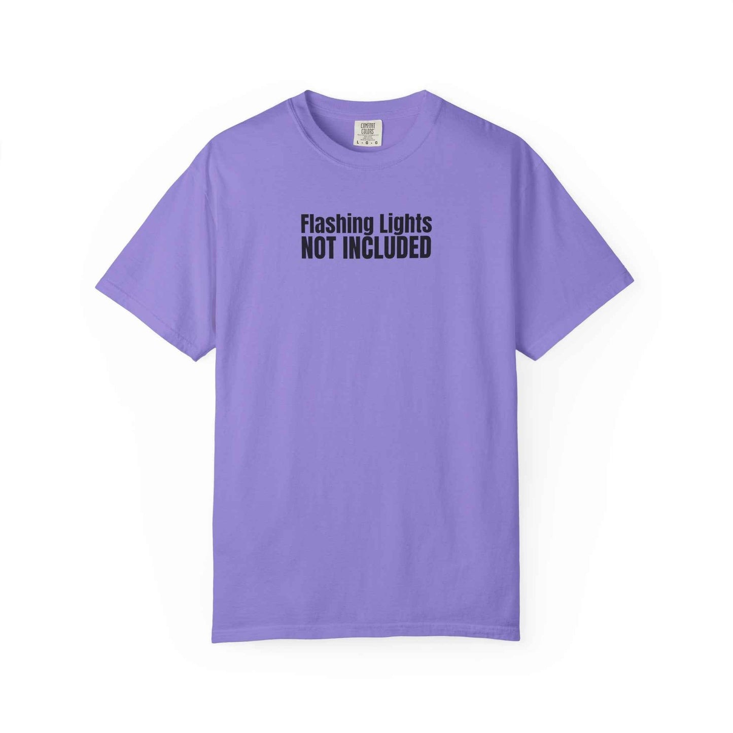Flashing Lights Not Included T-Shirt | Epilepsy Awareness