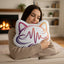 EpilepticAL Brain Cat Pillow - Unique Symbolic Decor
