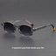 Retro Square Frame Sunglasses - European & American Style