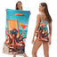 Two-in-One Foldable Beach Towel with Storage Bag