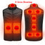 Premium Heated Vest with USB Charging for Winter Comfort
