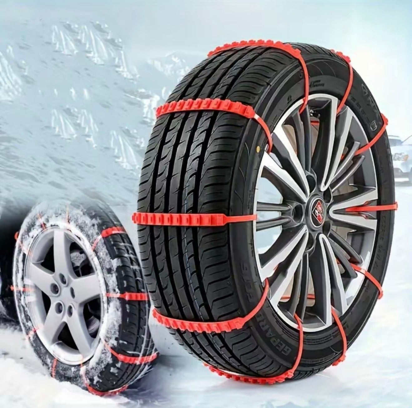 Cadenas de Nieve GripTread para una Tracción Inigualable en Invierno