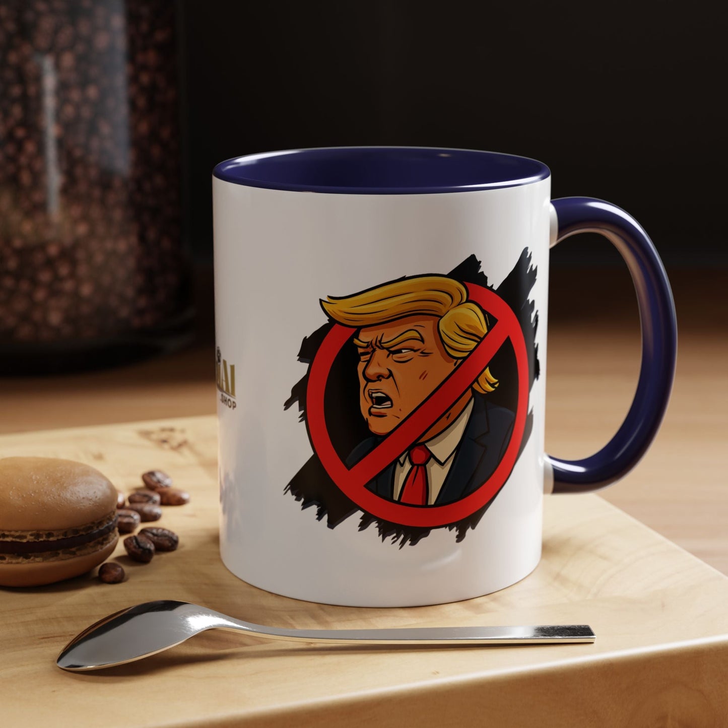 Taza de Café con Declaración Vibrante