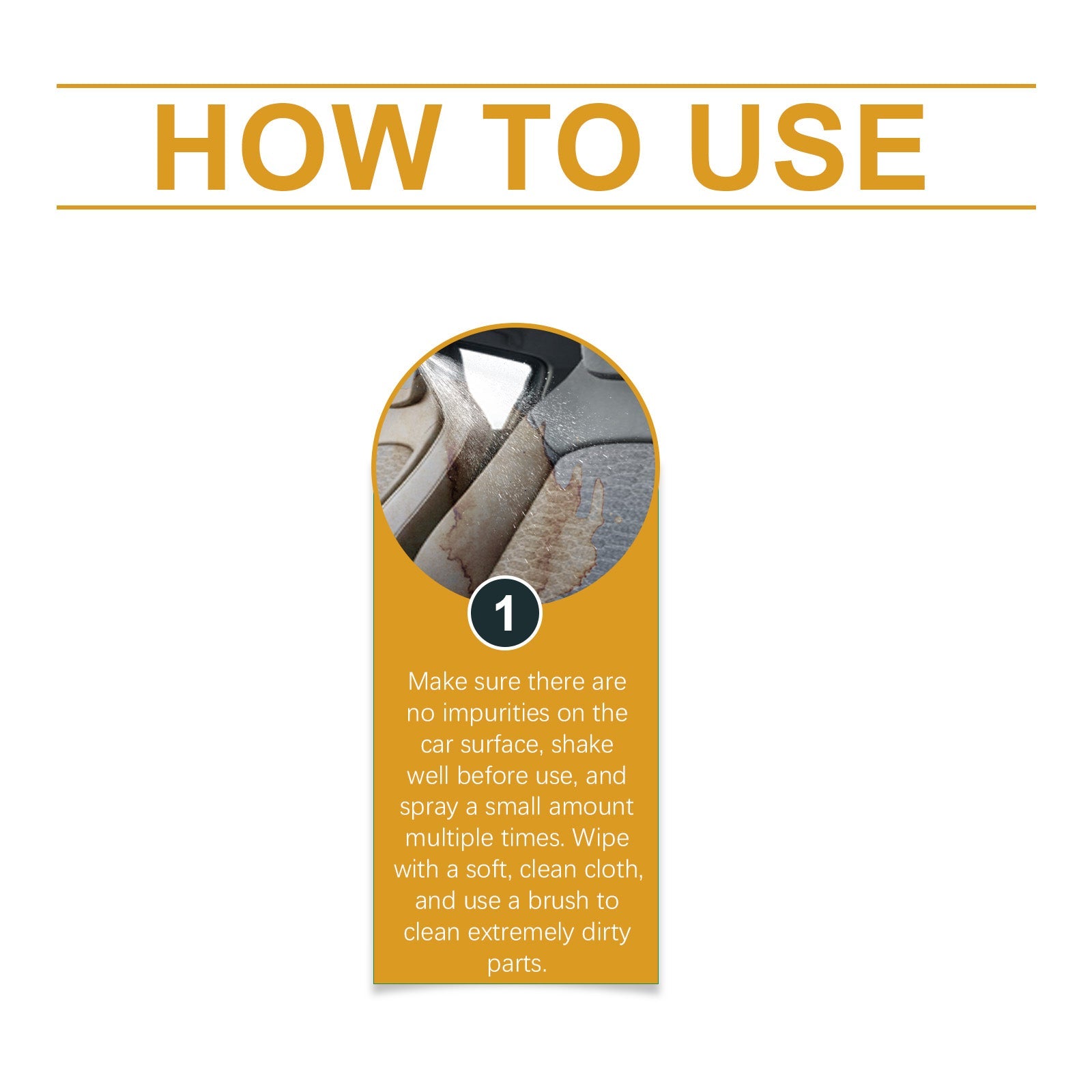 Automotive Interior Foam Cleaning Mousse, Automotive Interior Foam Cleaning Agent For Cleaning Car Roofs - Korvel