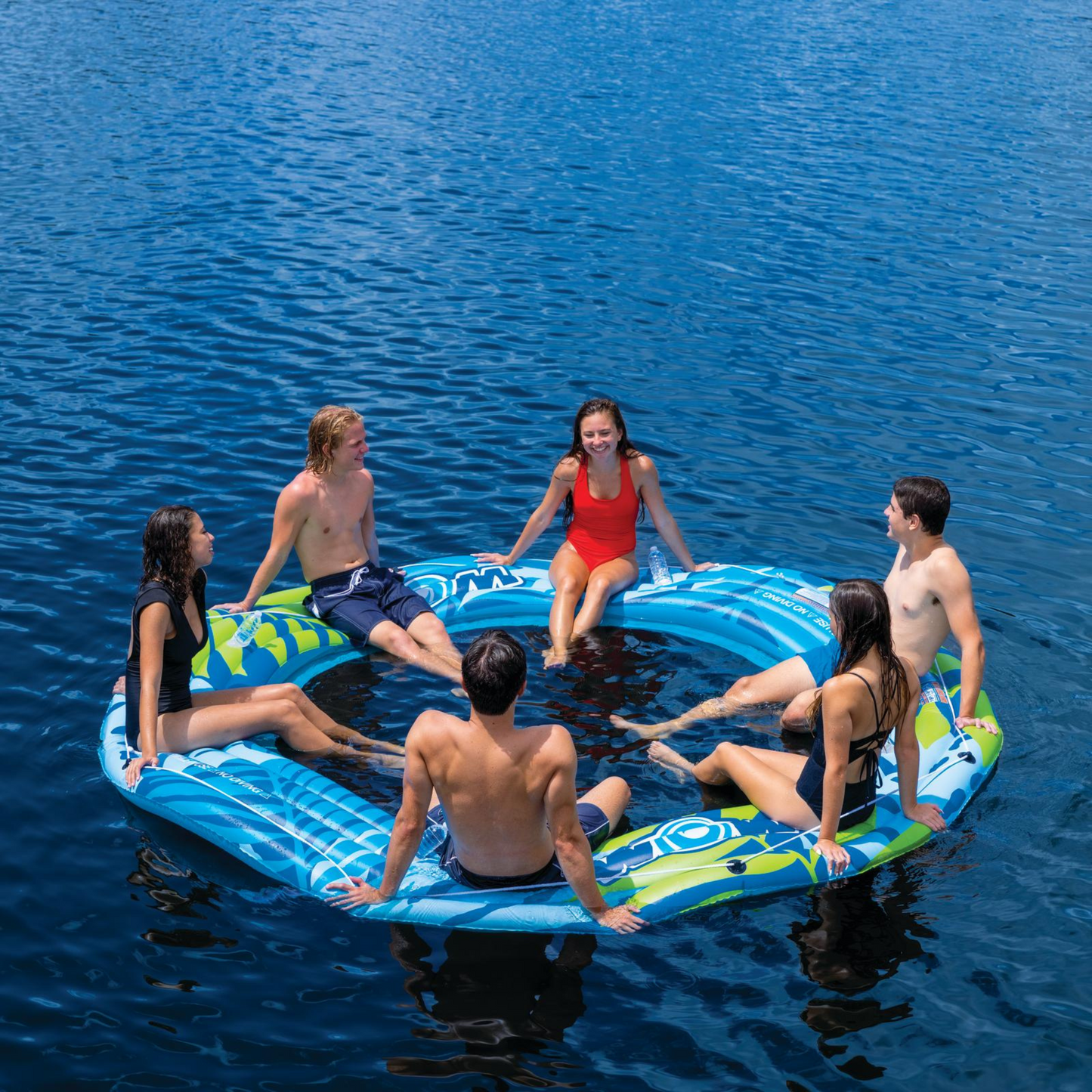 Hamaca Redonda WOW Sports Aqua Haven de 10 pies