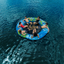 Hamaca Redonda WOW Sports Aqua Haven de 10 pies