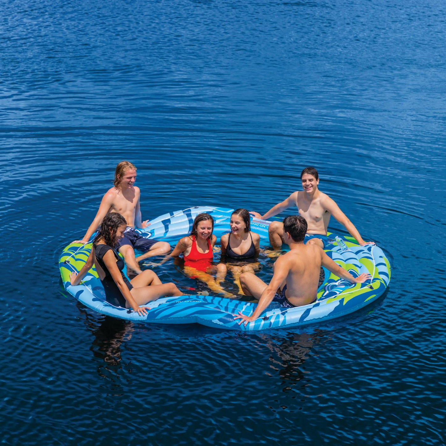 Hamaca Redonda WOW Sports Aqua Haven de 10 pies