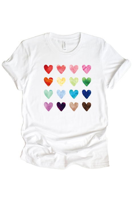 Colorful Hearts 4073 Batting Tee