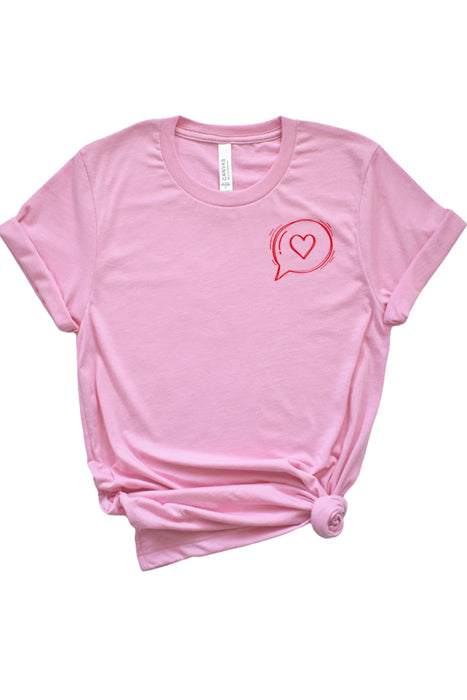 Sending Hearts Unisex T-Shirt