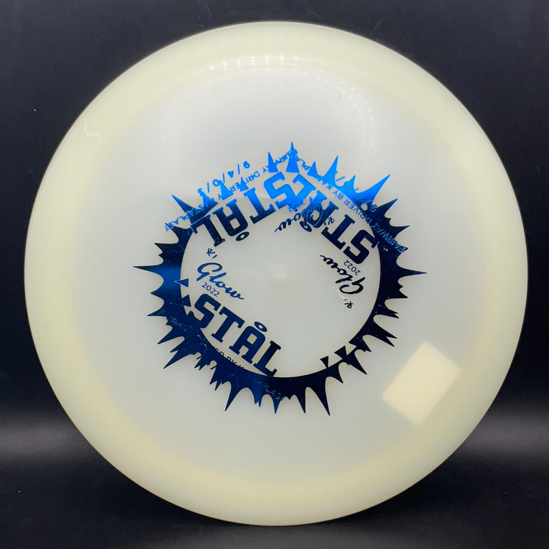 K1 Glow Stal 2022 - Double Stamps Disc Golf Driver