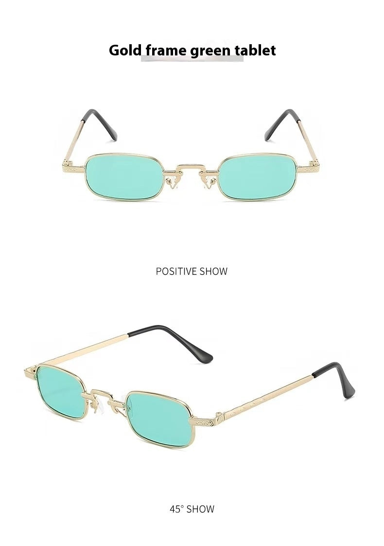 Lunettes de soleil colorées tendance pour hommes et femmes