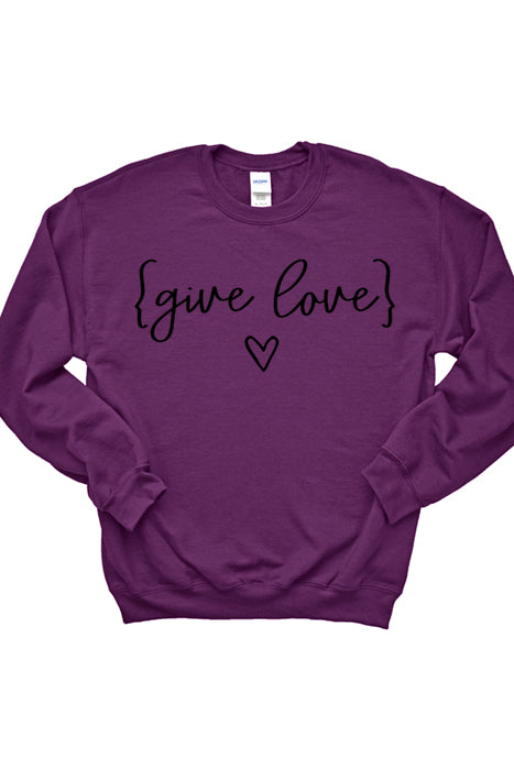Give Love Cozy Sweatshirt