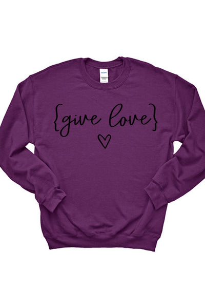 Give Love Cozy Sweatshirt