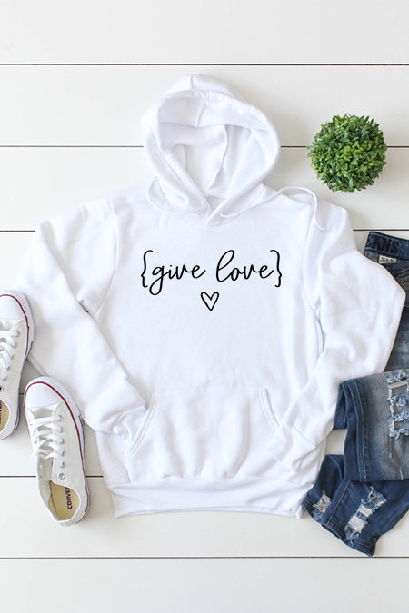 Give Love Unisex Hoodie