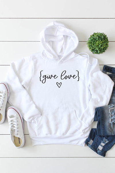 Give Love Unisex Hoodie