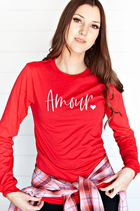 Amour Long Sleeve Tee 4076