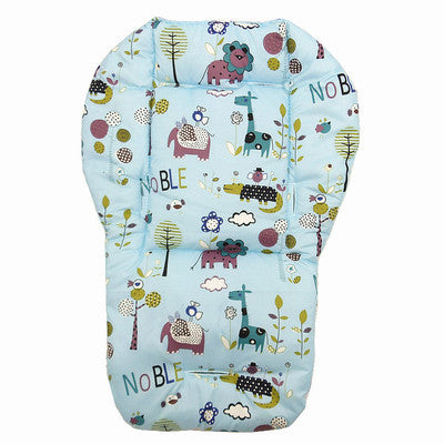Baby Kids Highchair Cushion Pad Mat Booster Seats Cushion Pad Mat Feeding Chair Cushi on Pad Stroller Cushion Mat Cotton fabric - Korvel