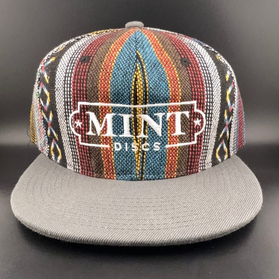 Casquette Snapback à Visière Plate Motif Aztèque - Mint Discs