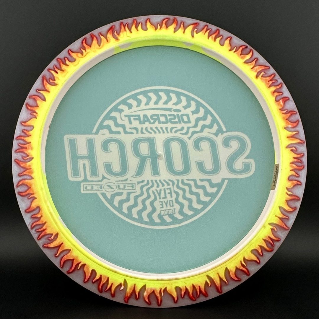 Fly Dye FuZed Sparkle Scorch - Disco de Golf de Edición Limitada