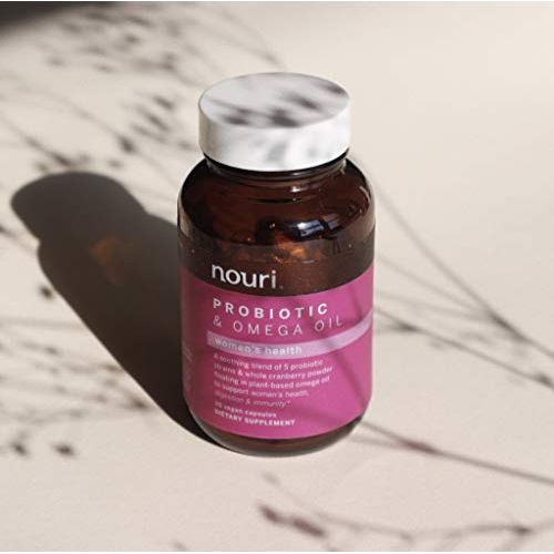 Probiotique et Oméga pour la Santé des Femmes Nouri - 30 Capsules Végétaliennes