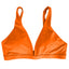 Women Deep V-Neck Sports Bra with U-Shaped Back