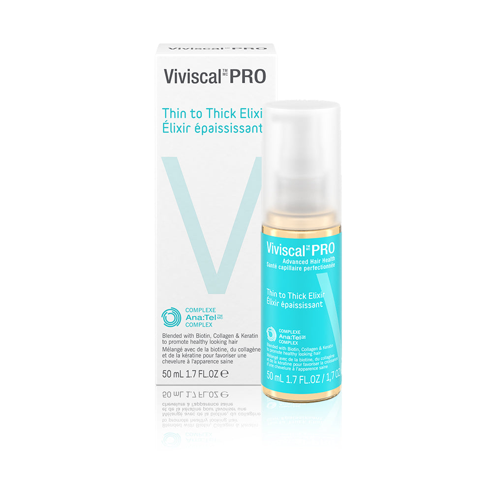 Elixir Viviscal Pro de Delgado a Grueso para un Cabello Más Abundante