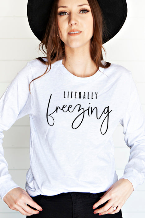 Literally Freezing Long Sleeve T-Shirt - Korvel
