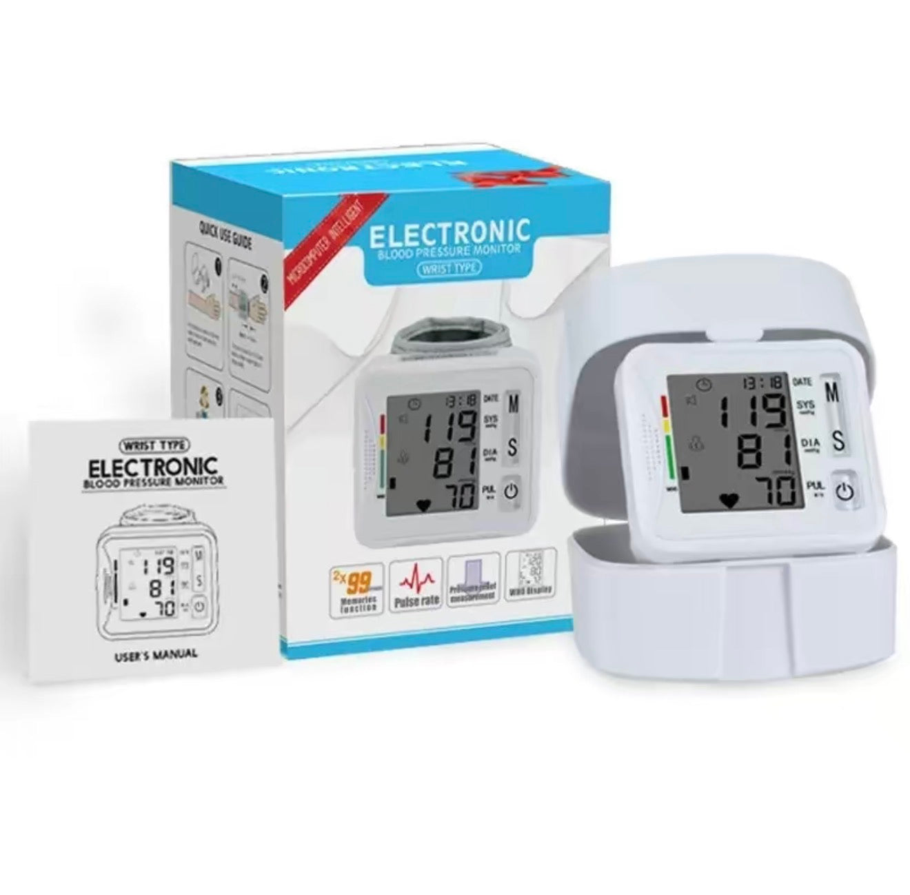 Monitor BP SmartWatch para un Seguimiento de Salud Preciso