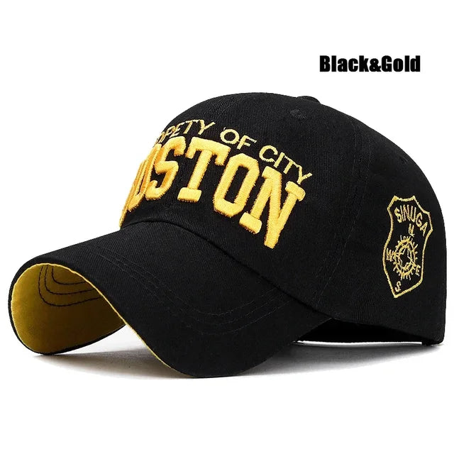 Soft Top Sports Baseball Cap Cotton 3D Embroidery Unisex Snapback Cap Tennis Hat Dad Cap - Korvel